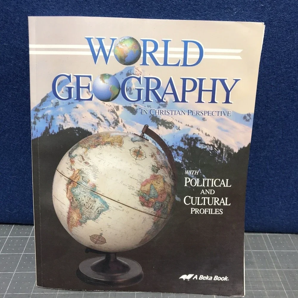ABeka World Geography‎ Text Teacher Guide Test Quiz Key Lot